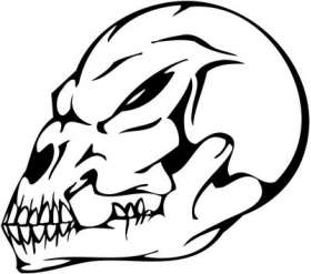 Skull Sticker 49