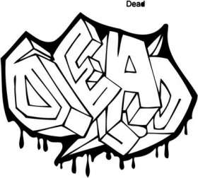 Graffiti Art Sticker 240