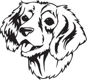 English Springer Spaniel Dog Sticker