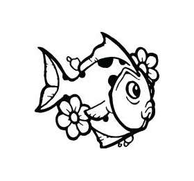 Fish Sticker 321