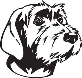 Wirehaired Pointing Griffon Dog Sticker