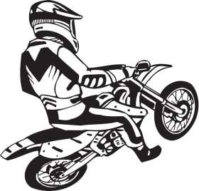 Dirt Bike Sticker 228