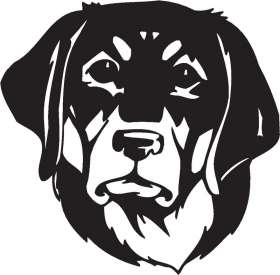 Hungarian Hound Dog Sticker