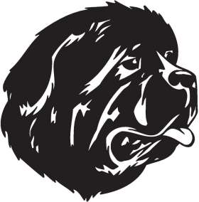 Newfoundland Dog Sticker