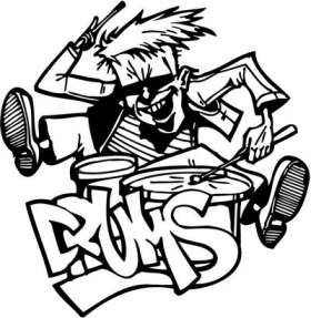 Graffiti Art Sticker 316