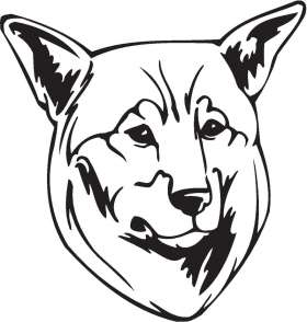 Jamthund Dog Sticker