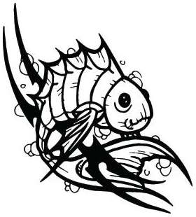 Fish Sticker 627