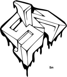 Graffiti Art Sticker 207