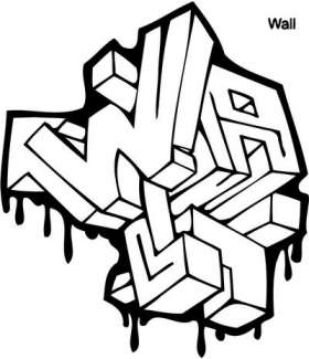 Graffiti Art Sticker 244