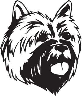 Cairn Terrier Dog Sticker