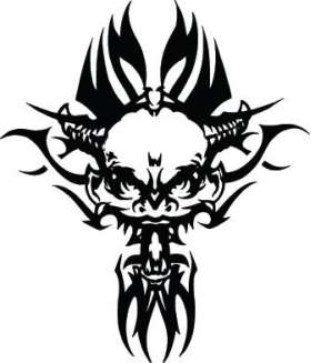 Demon Sticker 122