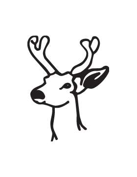 Buck Sticker 109