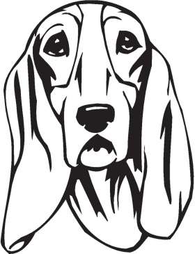 Schweizer Laufhund Dog Sticker