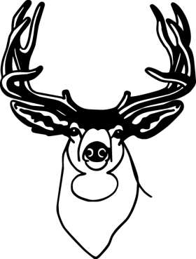 Buck Sticker 79