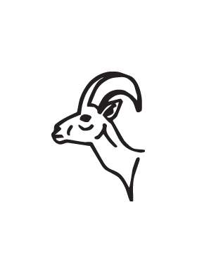 Mountain Goat Sticker 4