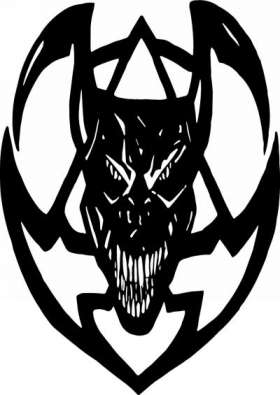 Demon Sticker 220