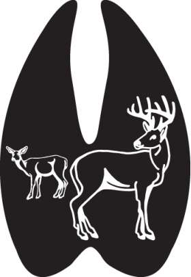 Man Shooting Deer Sticker 7