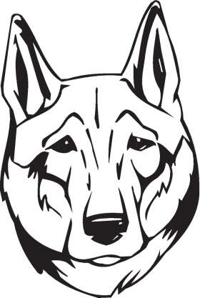 Shikoku Dog Sticker