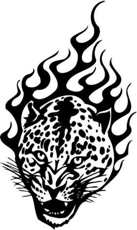 Tribal Predator Sticker 236