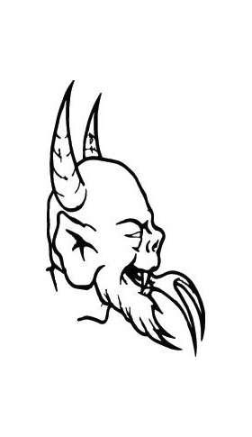 Demon Sticker 148