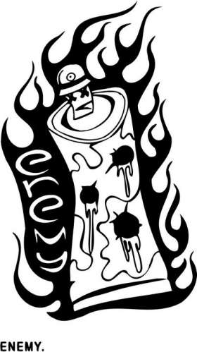 Graffiti Art Sticker 460