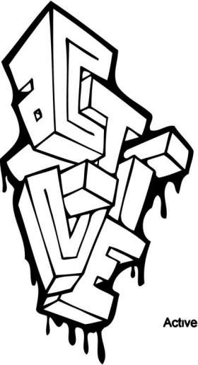 Graffiti Art Sticker 230