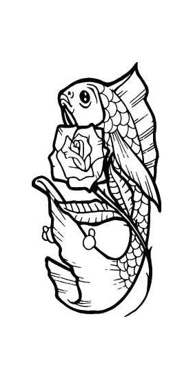 Fish Sticker 587