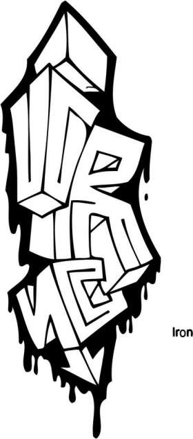 Graffiti Art Sticker 255