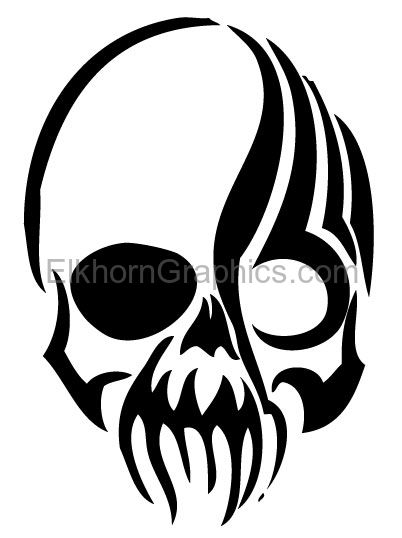 cool skull stickers